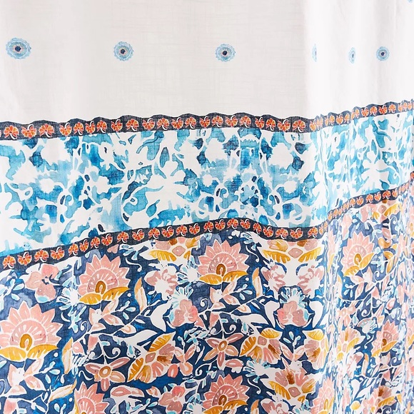 Anthropologie Bath Anthropologie Louisa Shower Curtain Poshmark
